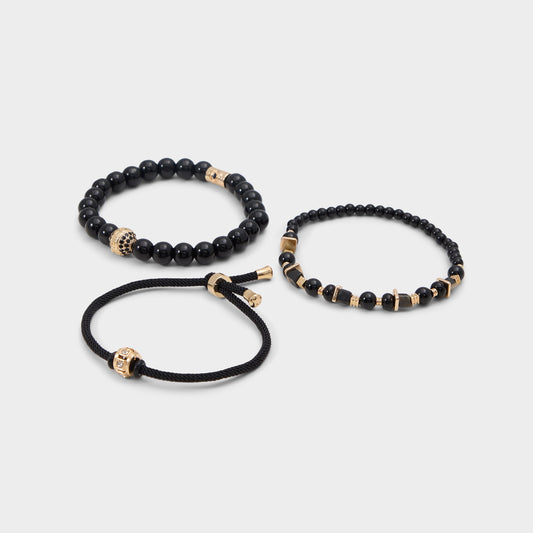 Aldo Justin in Black Gold Multi - Bracelet Men