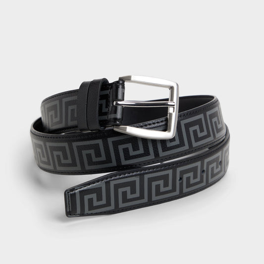 Aldo Wawen in Black Silver Multi - Belt Men